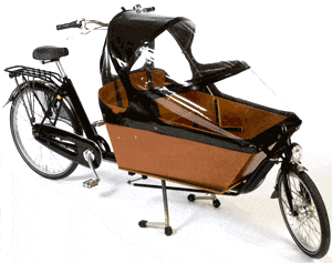 bache-protection-amsterdamer-bakfiets Bache anti pluie pour biporteur électrique Amsterdamer